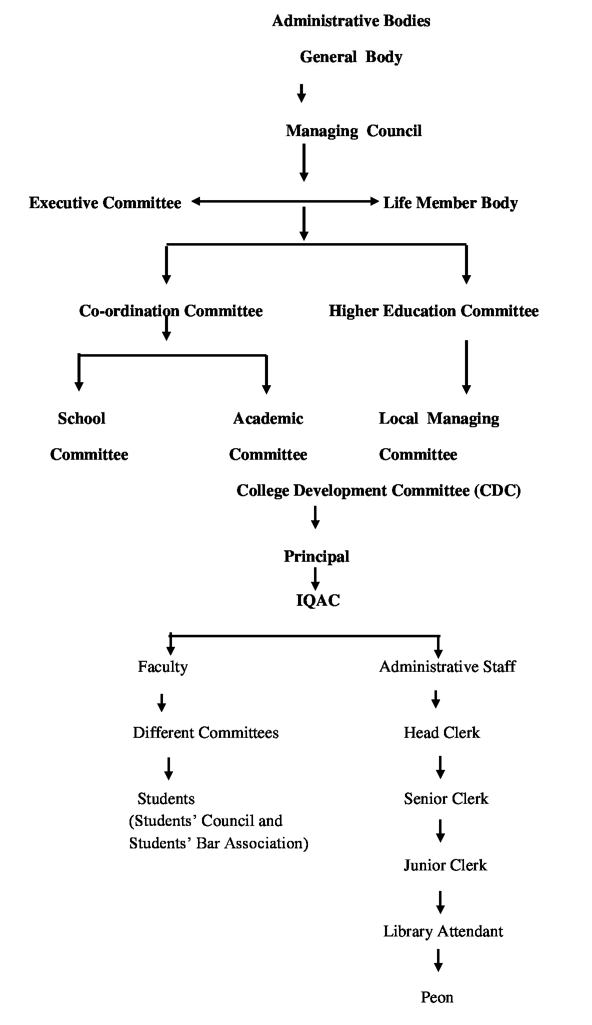 Institutional Organogram